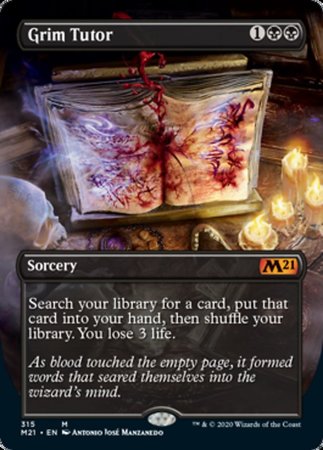 Grim Tutor (Alternate Art) [Core Set 2021] | GnG Games