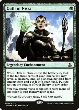 Oath of Nissa [Oath of the Gatewatch Promos] | GnG Games