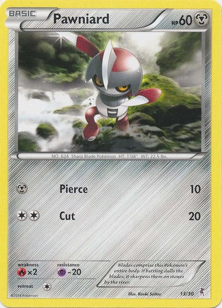 Pawniard (13/30) [XY: Trainer Kit 1 - Bisharp] | GnG Games