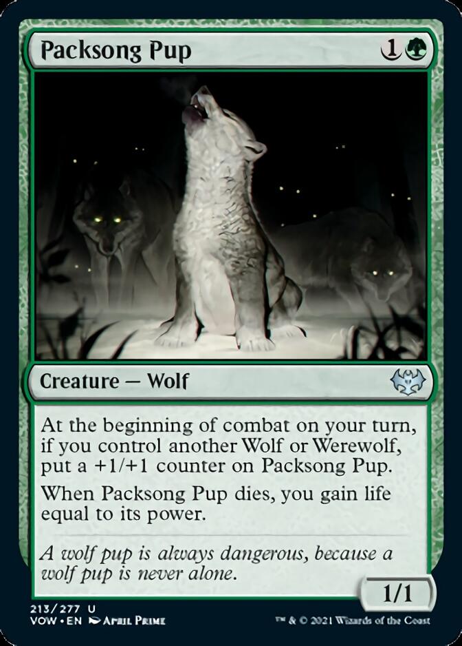 Packsong Pup [Innistrad: Crimson Vow] | GnG Games