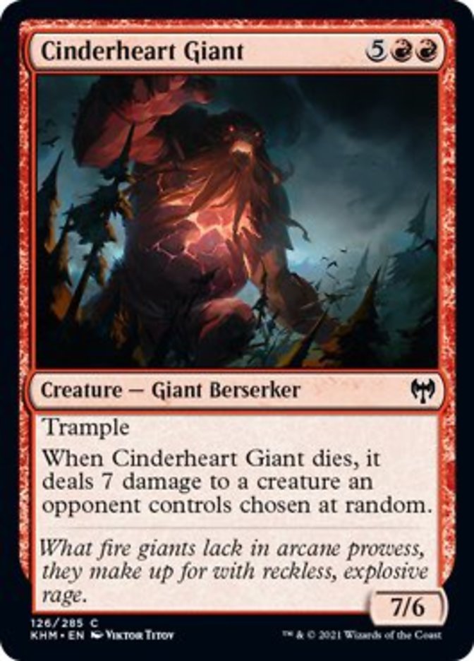 Cinderheart Giant [Kaldheim] | GnG Games