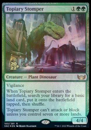 Topiary Stomper [Streets of New Capenna Prerelease Promos] | GnG Games