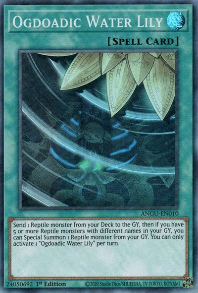 Ogdoadic Water Lily (Super Rare) [ANGU-EN010] Super Rare | GnG Games