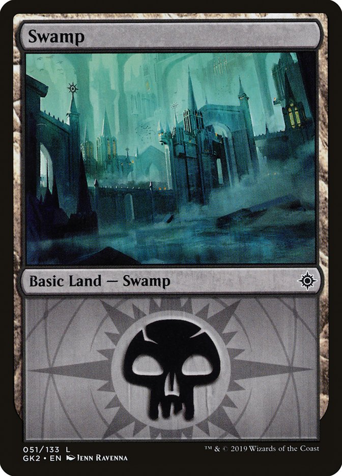 Swamp (51) [Ravnica Allegiance Guild Kit] | GnG Games