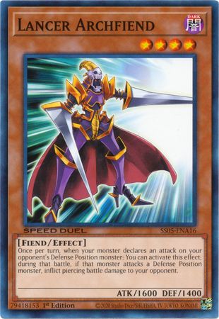 Lancer Archfiend [SS05-ENA16] Common | GnG Games