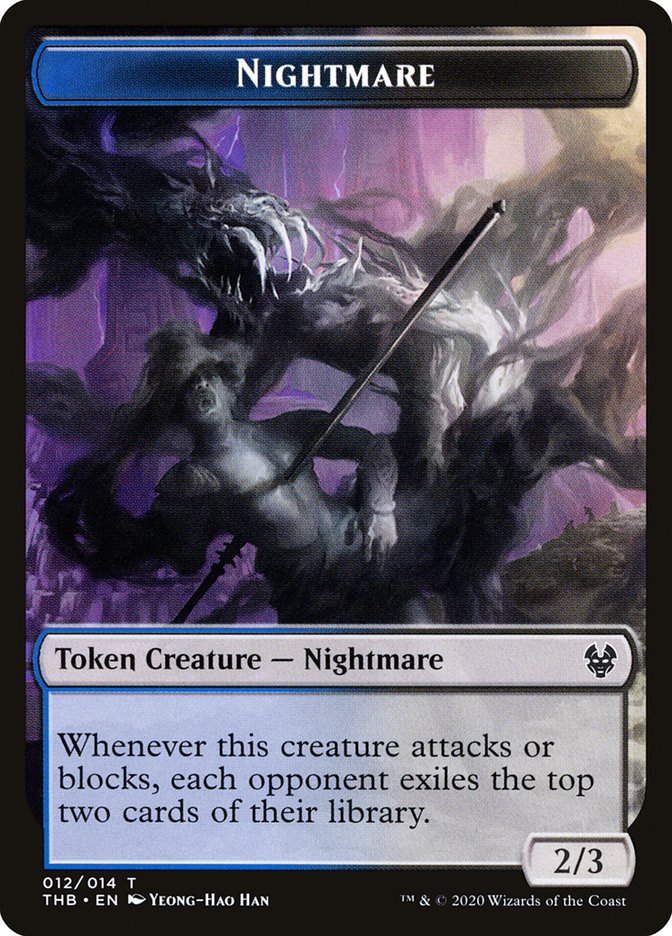 Nightmare Token [Theros Beyond Death] | GnG Games