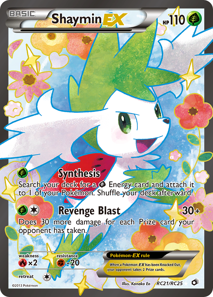 Shaymin EX (RC21/RC25) [Black & White: Legendary Treasures] | GnG Games