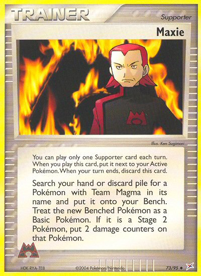 Maxie (73/95) [EX: Team Magma vs Team Aqua] | GnG Games