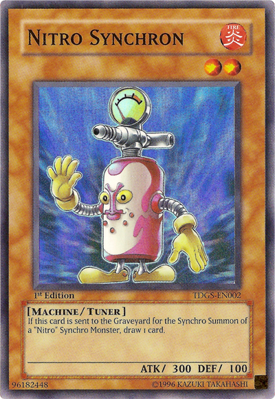 Nitro Synchron [TDGS-EN002] Super Rare | GnG Games