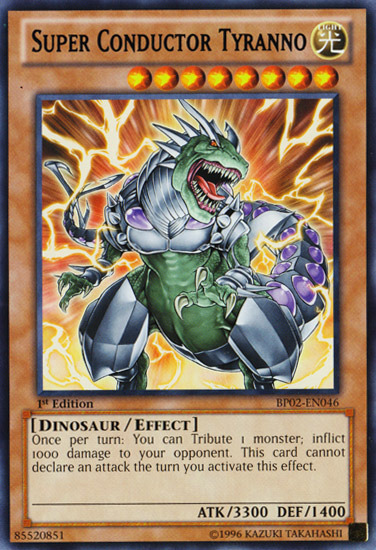 Super Conductor Tyranno [BP02-EN046] Rare | GnG Games