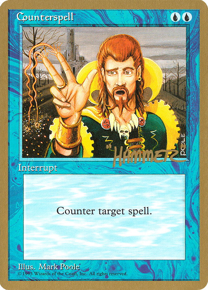 Counterspell (Shawn "Hammer" Regnier) [Pro Tour Collector Set] | GnG Games