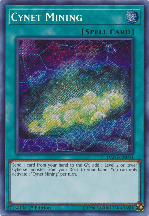 Cynet Mining [DANE-EN051] Secret Rare | GnG Games