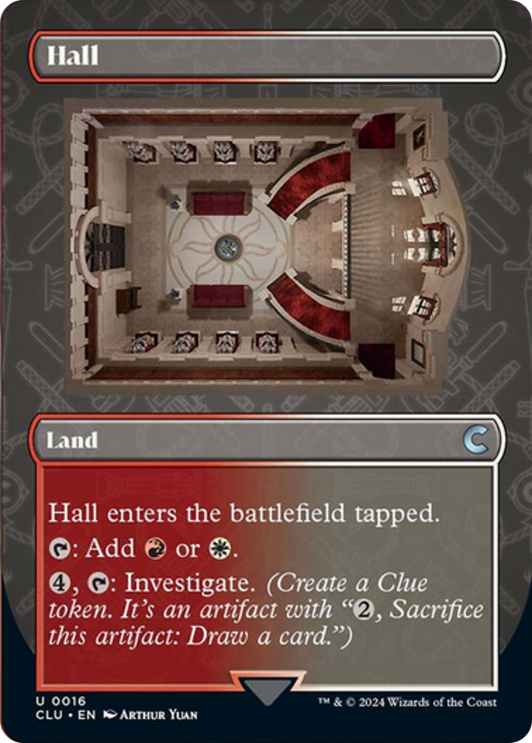 Hall (Borderless) [Ravnica: Clue Edition] | GnG Games