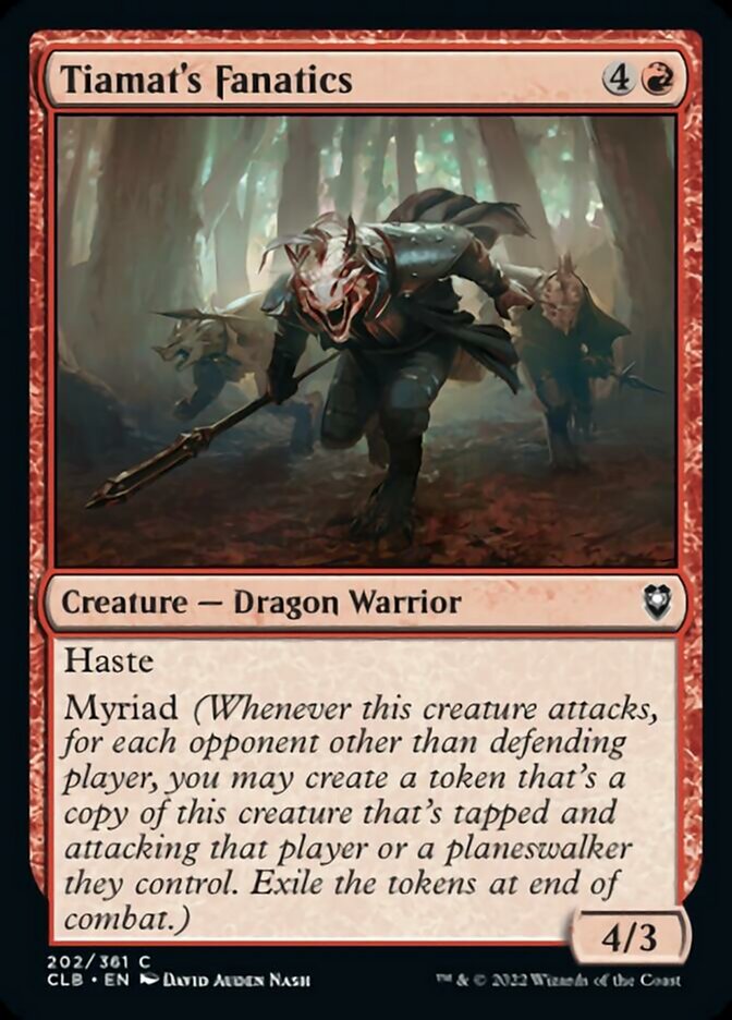Tiamat's Fanatics [Commander Legends: Battle for Baldur's Gate] | GnG Games