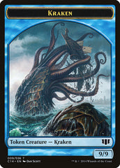 Kraken // Zombie (011/036) Double-sided Token [Commander 2014 Tokens] | GnG Games