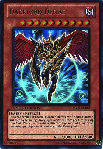 Darklord Desire [YG05-EN001] Ultra Rare | GnG Games