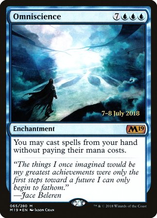 Omniscience [Core Set 2019 Promos] | GnG Games