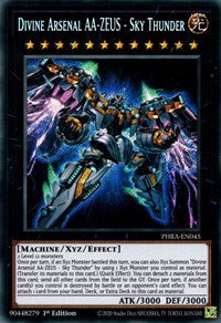 Divine Arsenal AA-ZEUS - Sky Thunder [PHRA-EN045] Secret Rare | GnG Games