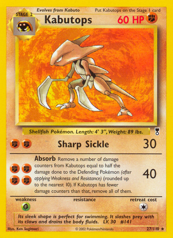 Kabutops (27/110) [Legendary Collection] | GnG Games