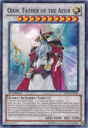 Odin, Father of the Aesir [SP14-EN050] Starfoil Rare | GnG Games