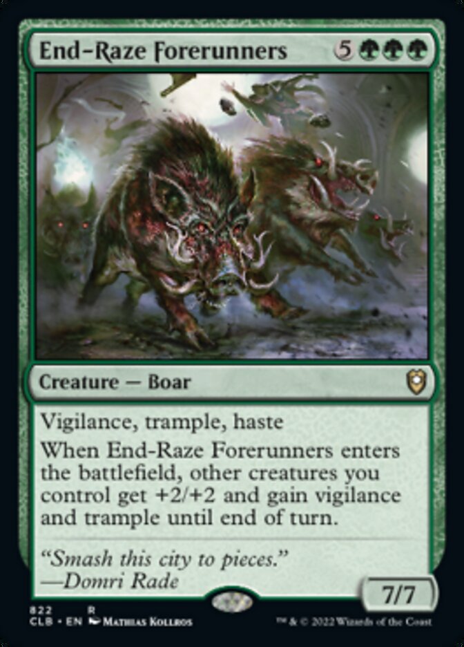 End-Raze Forerunners [Commander Legends: Battle for Baldur's Gate] | GnG Games