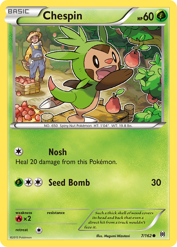 Chespin (7/162) [XY: BREAKthrough] | GnG Games