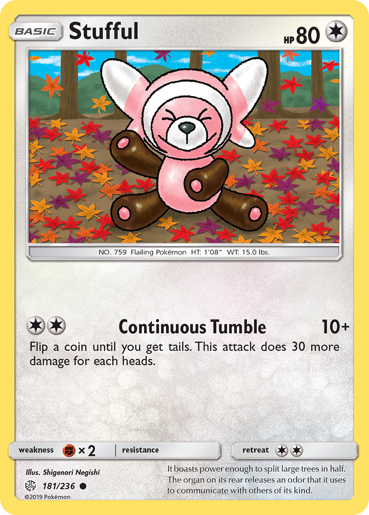 Stufful (181/236) [Sun & Moon: Cosmic Eclipse] | GnG Games