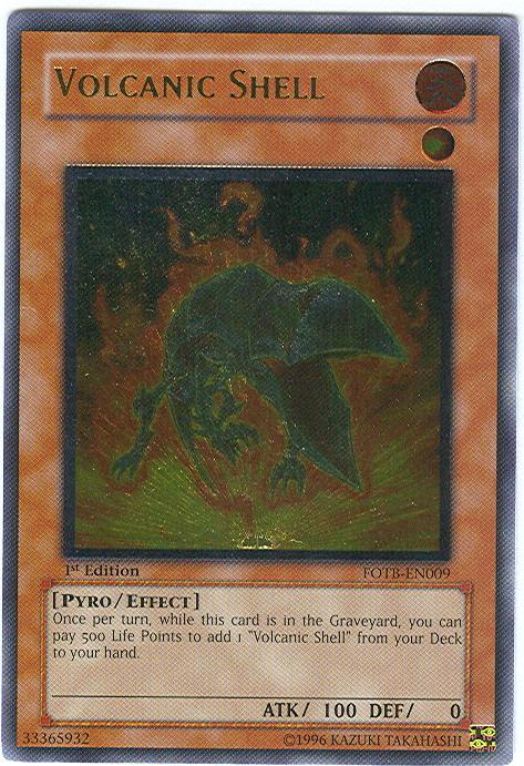 Volcanic Shell (UTR) [FOTB-EN009] Ultimate Rare | GnG Games