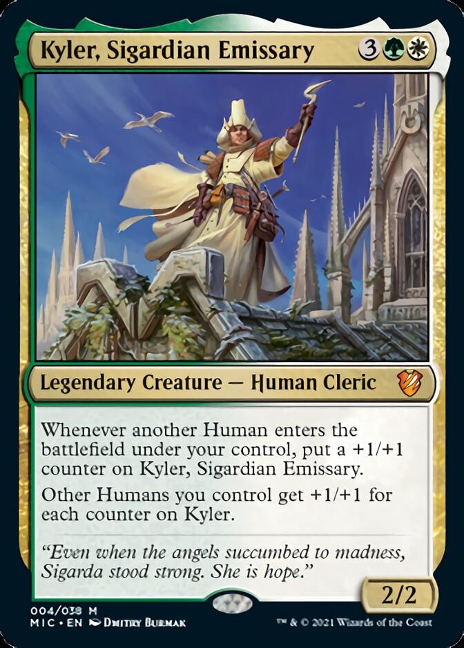 Kyler, Sigardian Emissary [Innistrad: Midnight Hunt Commander] | GnG Games