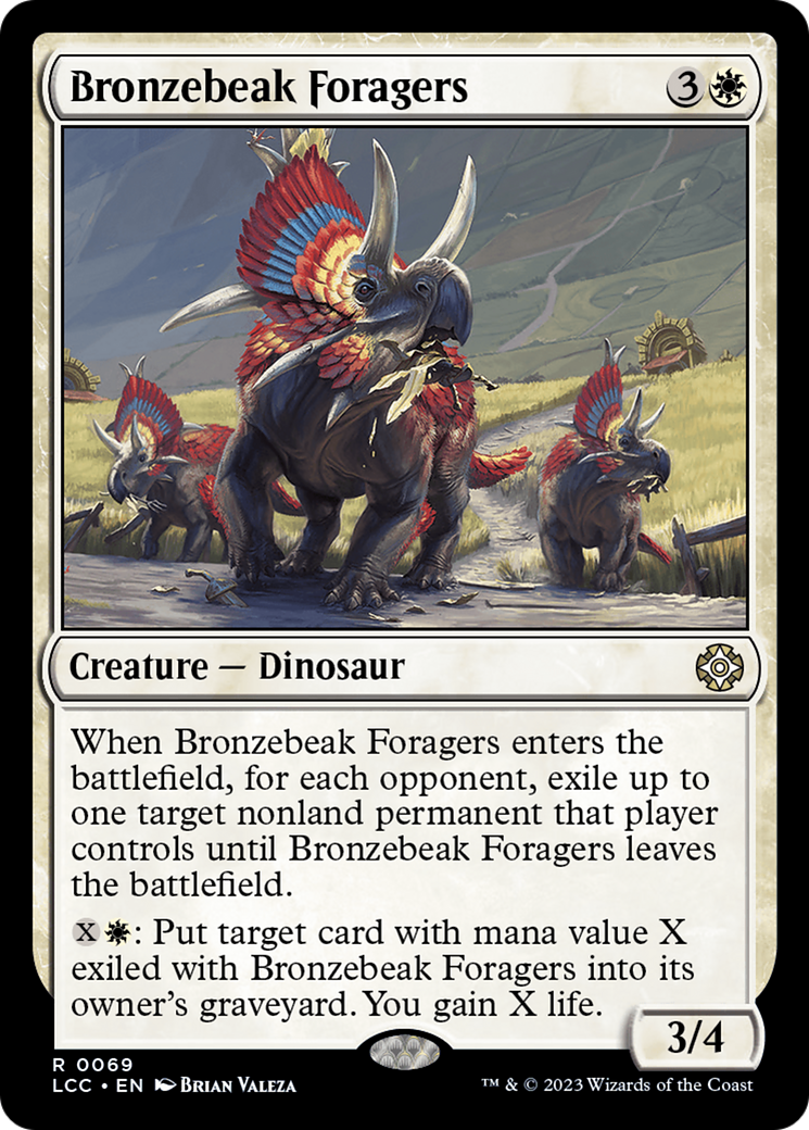 Bronzebeak Foragers [The Lost Caverns of Ixalan Commander] | GnG Games