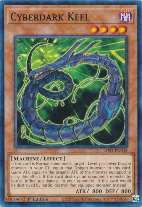 Cyberdark Keel [LDS1-EN033] Common | GnG Games