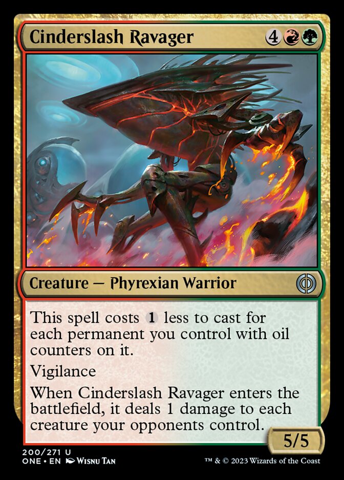 Cinderslash Ravager [Phyrexia: All Will Be One] | GnG Games