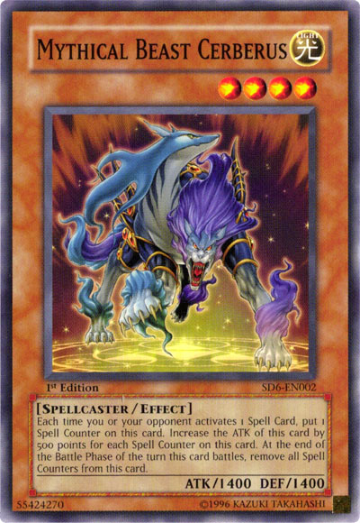 Mythical Beast Cerberus [SD6-EN002] Common | GnG Games