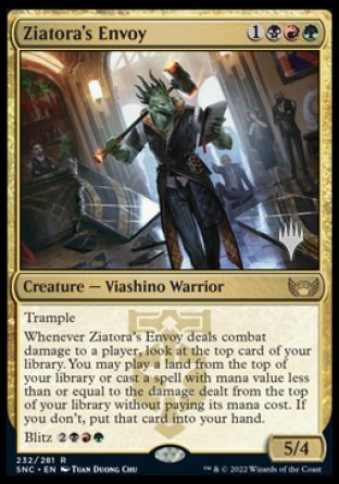 Ziatora's Envoy (Promo Pack) [Streets of New Capenna Promos] | GnG Games