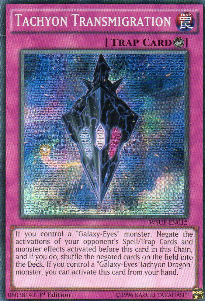 Tachyon Transmigration [WSUP-EN012] Prismatic Secret Rare | GnG Games