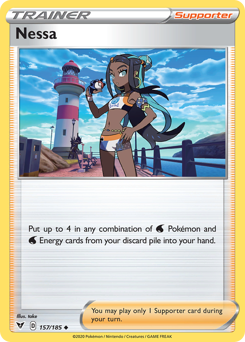 Nessa (157/185) [Sword & Shield: Vivid Voltage] | GnG Games