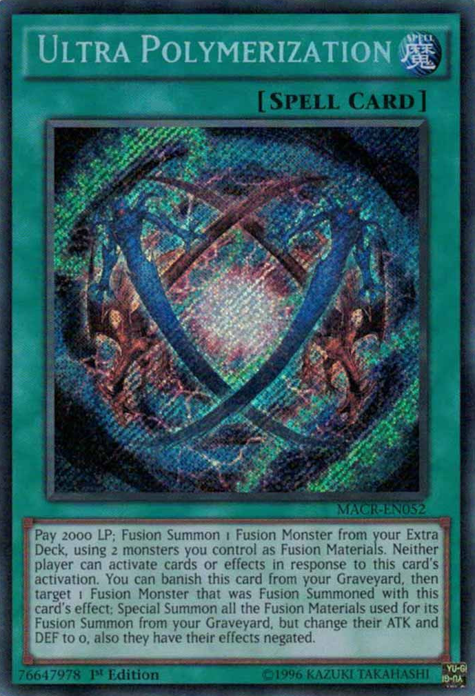 Ultra Polymerization [MACR-EN052] Secret Rare | GnG Games