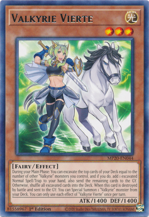 Valkyrie Vierte [MP20-EN044] Rare | GnG Games