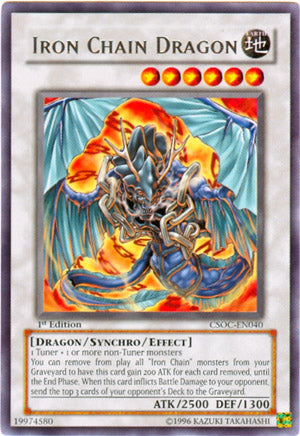 Iron Chain Dragon [CSOC-EN040] Rare | GnG Games