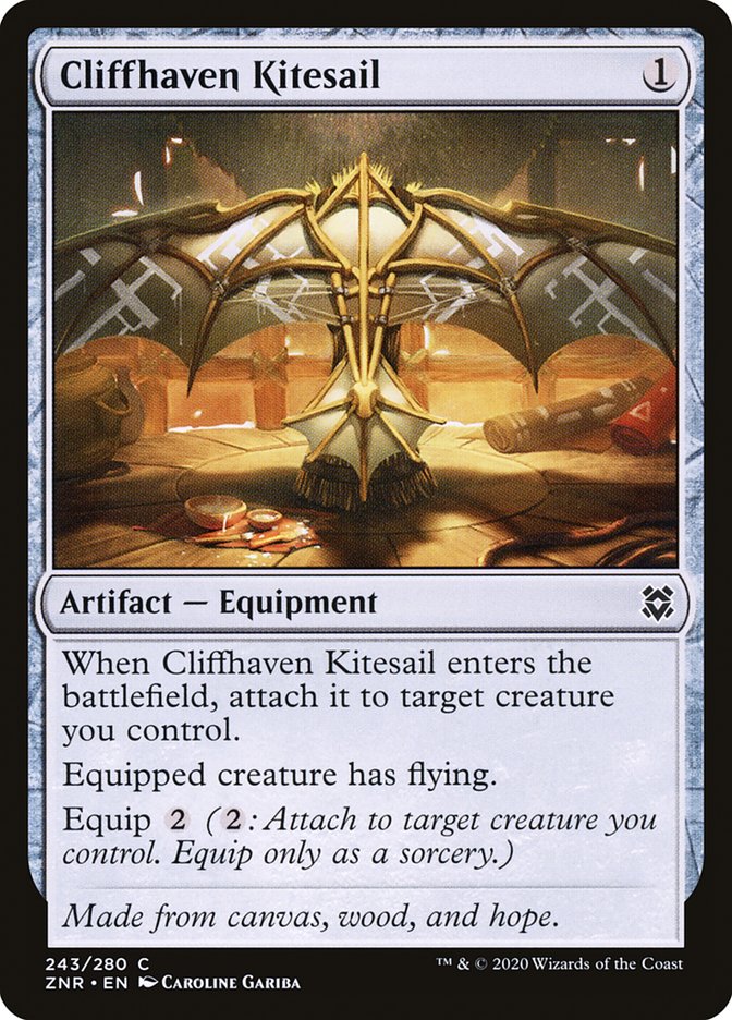 Cliffhaven Kitesail [Zendikar Rising] | GnG Games