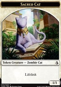 Sacred Cat // Insect Token [Amonkhet Tokens] | GnG Games