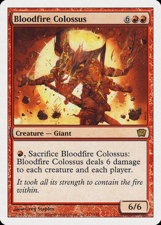 Bloodfire Colossus [Ninth Edition] | GnG Games