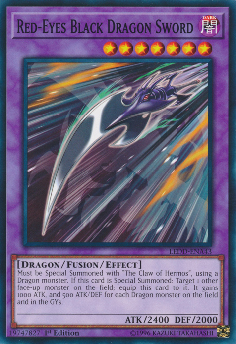 Red-Eyes Black Dragon Sword [LEDD-ENA43] Common | GnG Games