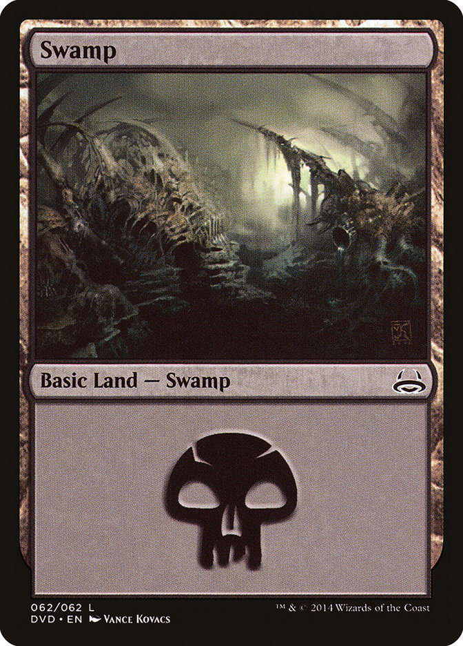 Swamp (62) (Divine vs. Demonic) [Duel Decks Anthology] | GnG Games