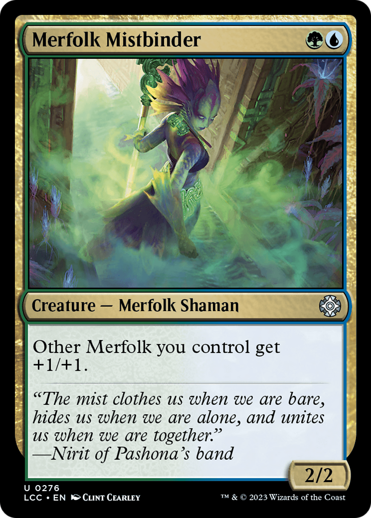 Merfolk Mistbinder [The Lost Caverns of Ixalan Commander] | GnG Games