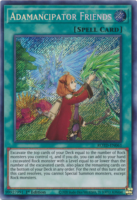 Adamancipator Friends [ROTD-EN061] Secret Rare | GnG Games