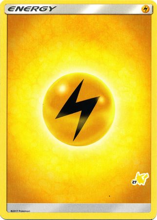 Lightning Energy (Pikachu Stamp #27) [Battle Academy 2020] | GnG Games