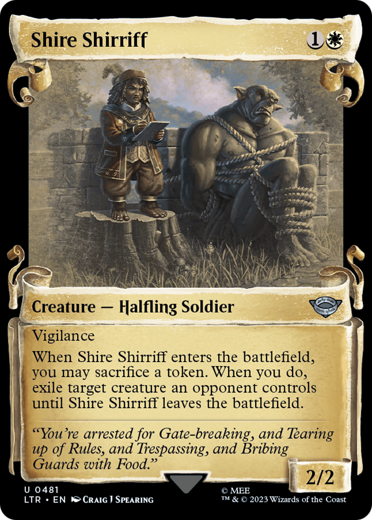 Shire Shirriff [The Lord of the Rings: Tales of Middle-Earth Showcase Scrolls] | GnG Games