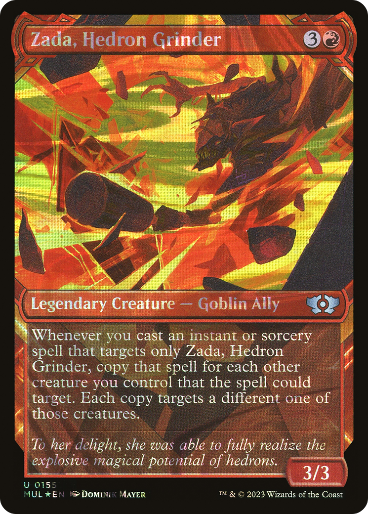 Zada, Hedron Grinder (Halo Foil) [Multiverse Legends] | GnG Games