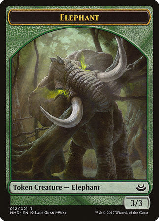 Elephant Token [Modern Masters 2017 Tokens] | GnG Games